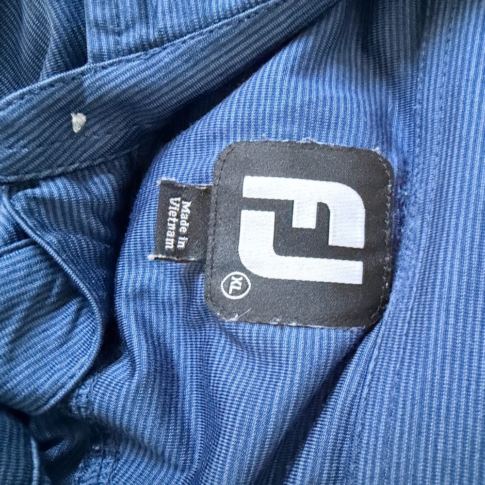 FootJoy Classic Blue Polo Shirt - Picture 5 of 6